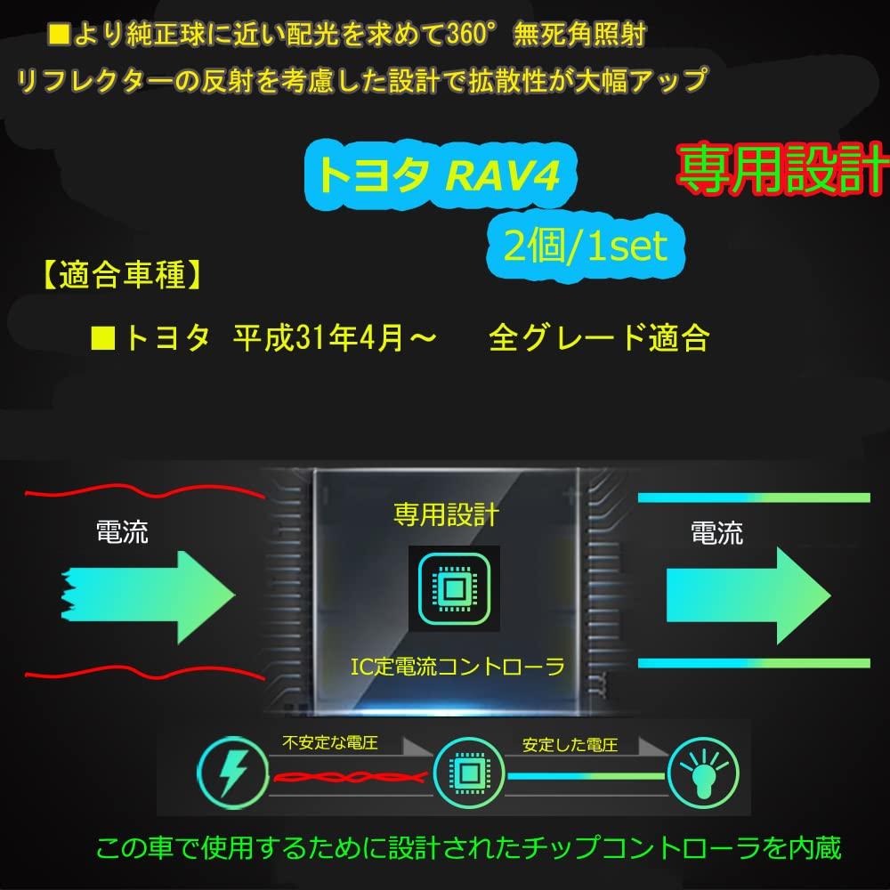 Светодиодные фонари заднего хода T16 50 Вт для Toyota RAV4 Комплект для техосмотра автомобиля Специально разработанные (50-я серия), Совместимая, Неполярная лампа, 2, 6500K, Запчасти,