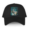 Мужские хлопковые шапки Venti Genshin Impact classic Уникальные бейсболки Роскошная кепка с графикой Anime Game Регулируемая шляпа унисекс в стиле хип-хоп