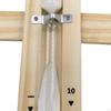 Sauna 10 Minutes Hourglass Sand Timer, Wood Hour Glass,Heat Resistant White for Spa