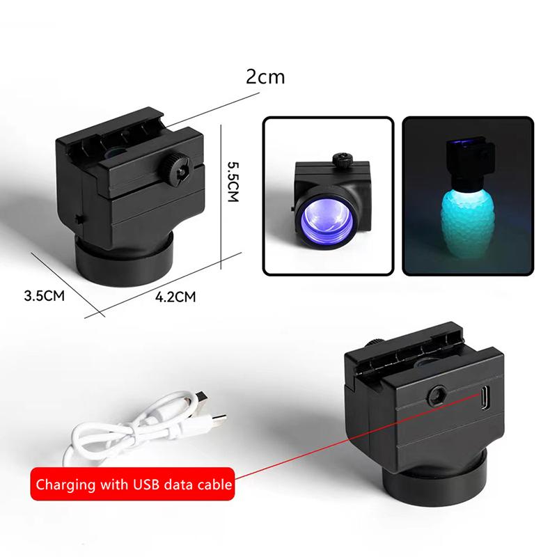 Адаптер освещения Электрический Ge L Ball Blaster Splatter Ball Blasters, Аксессуары Флуоресцентная лампа-осветитель Luminous