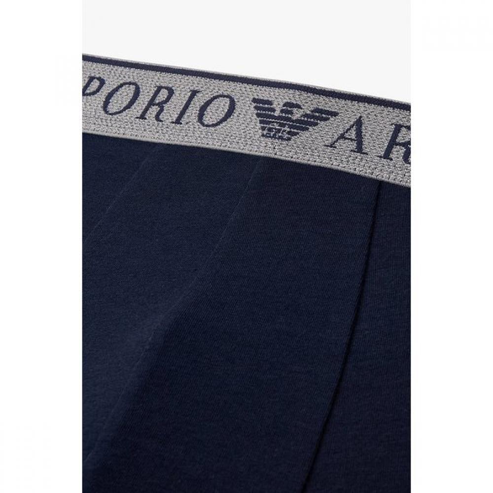 Emporio Armani Мужской набор из 2 хлопковых трусов с резинкой 0815312002 0815312004