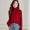 Srcr Women's Cashmere Wool Blend Turtleneck Sweater