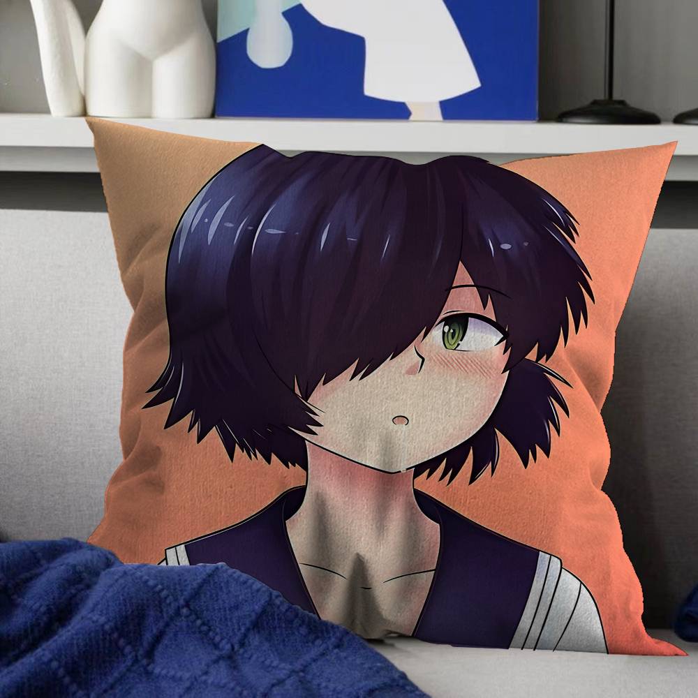 Mysterious Girlfriend X Urabe Mikoto Pillow Cushion Cover Pillowcase Living Room Sofa Home Decor Customized