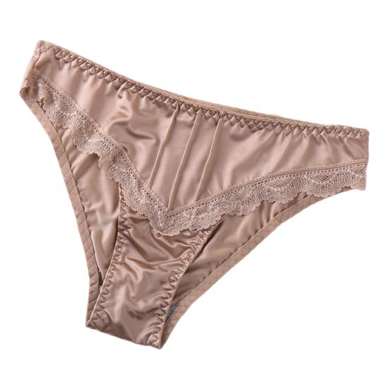 Женские трусы Yousheng с низкой талией, бесшовные, с цветочным кружевом, шелковистые, эластичные, повседневные, для медового месяца, брачной ночи, стринги