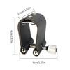 Leather Alto Saxophone Ligature Fastener for Tenor Sax Saxphone Bakelite Mouthpiece