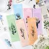 6pcs Plants Bookmarks Set for Books Translucent PET Note Marker Page Holder Unique Reading