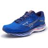 Mizuno Wave Rider 27 Comfortable Breathable Lightweight Shock Absorbing Mesh Running Shoes Men Sneakers Blue J1GC230305