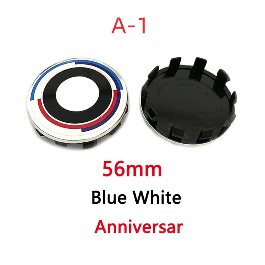 4pcs 56mm 60mm 68mm 10 Pin For 50th Anniversary Car Wheel Hub Center Cover Rim Caps Badge Emblem Logo Auto Exterior Accessories