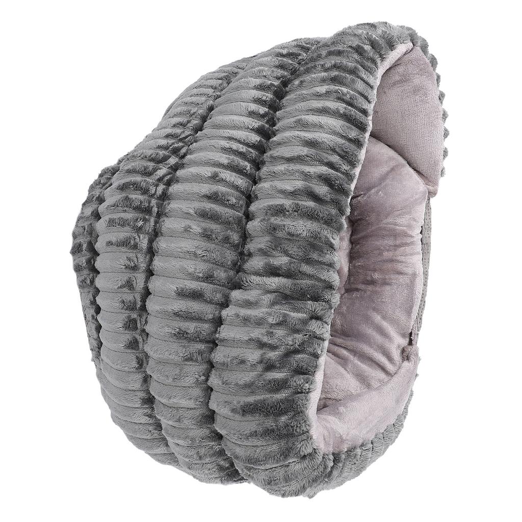 Кровать-пещера для кошек, полузакрытая, удобная, мягкая, теплая, съемная, легко моется, кровать-пещера для собак, для домашних животных