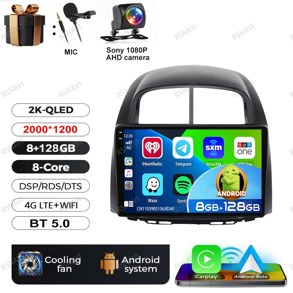 Android 16 Multimedia For Toyota Passo Daihatsu Boon Sirion Subaru Justy Perodua Myvi Video Player Car Radio Navigation Carplay
