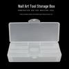 Коробка для хранения нейл-арта двухслойная для ручек и инструментов - Матовая, Съемная, Двухъярусная