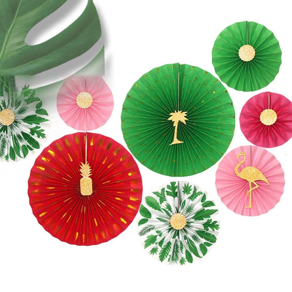Decorations Birthday Party Decor Wedding Fans Flower Paper Crafts Paper Fan Flowers Tissue Paper
