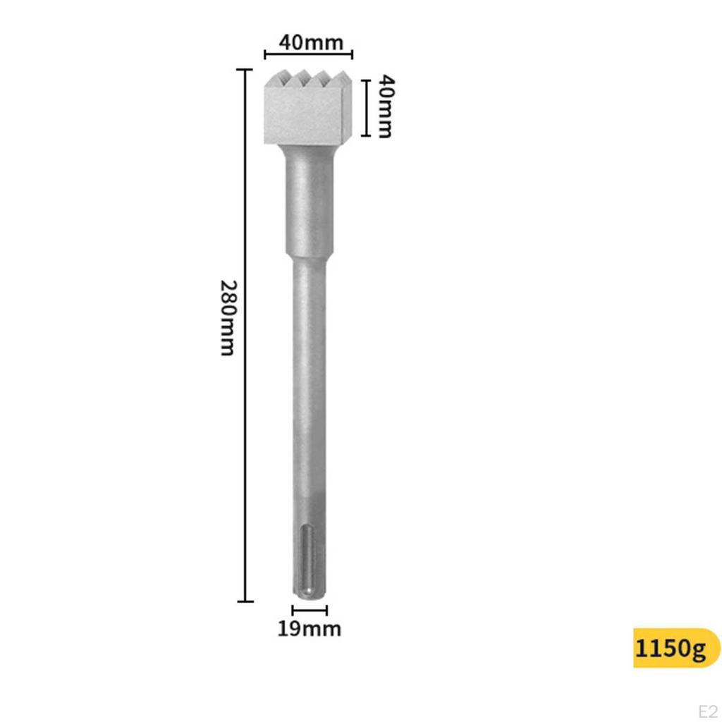 Набор зубил с перфоратором для тяжелых условий эксплуатации для профессиональных каменных работ