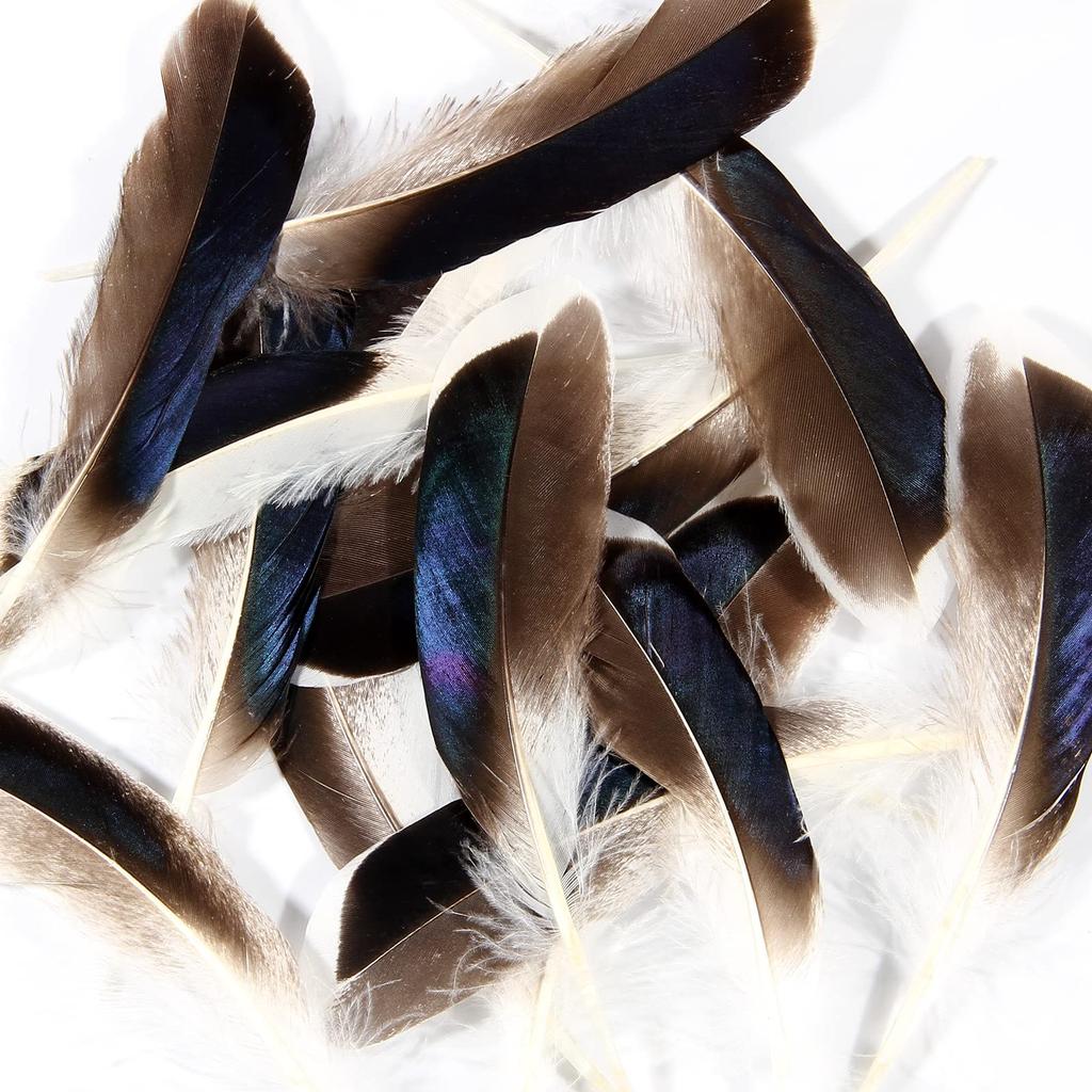 Утиные перья 50 шт. 4-6 дюймов 10-15 см оптом для поделок, одежда ручной работы, шапки, украшения для дома, свадьбы, вечеринки, перья, натуральные