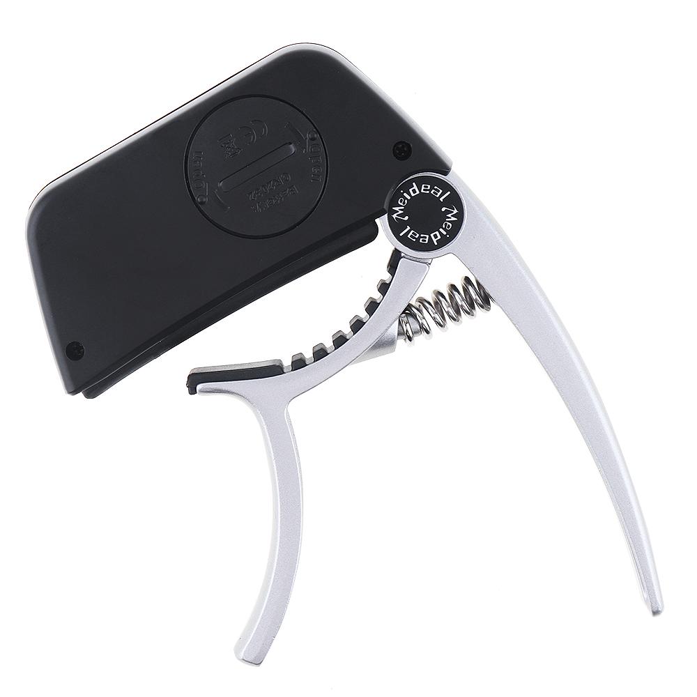 Гитарный каподастр Meideal TCapo20 со светодиодным экраном 1,6 дюйма + высокая чувствительность и точность