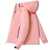 Couples' 3-in-1 Detachable Coat: Fleece-Lined, Windproof, Waterproof for Autumn/Winter Outdoor Adventures