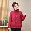 Women Winter Stand Collar Short Padded Cotton Coat Warm Casual Outerwear