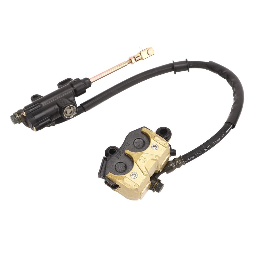 Hydraulic Rear Disc Brake Caliper System With Brake Pads Replacement for Thumpstar PIT PRO 110cc