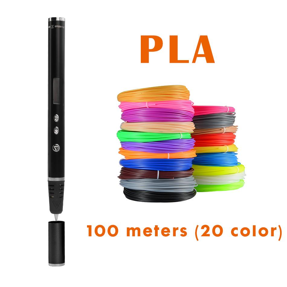3D-ручка для рисования, OLED PLA, ABS-нить, 3D-принтер, рождественские подарки, Lapiz, 3D-ручка для печати для школы, 3D-карандаш, гаджет