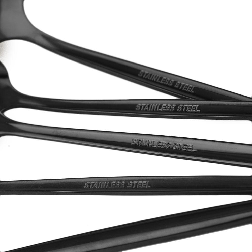 6pcs Mirror Stainless Steel Cutlery Set Multicolor Dinnerware Spoon Set Dinner Set Coffee Tea Spoon Tableware Home Kitchen Silverware