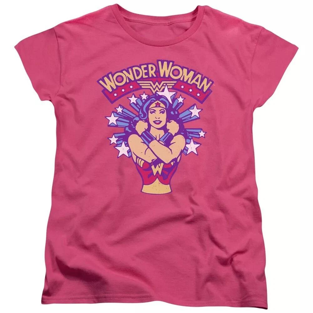 Женская футболка Wonder Woman "Звездопад"