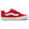 Vans Knu Skool Abrasion Resistant Low Top Skateboard Shoes Unisex Red White Sneakers VN000CS0JV6