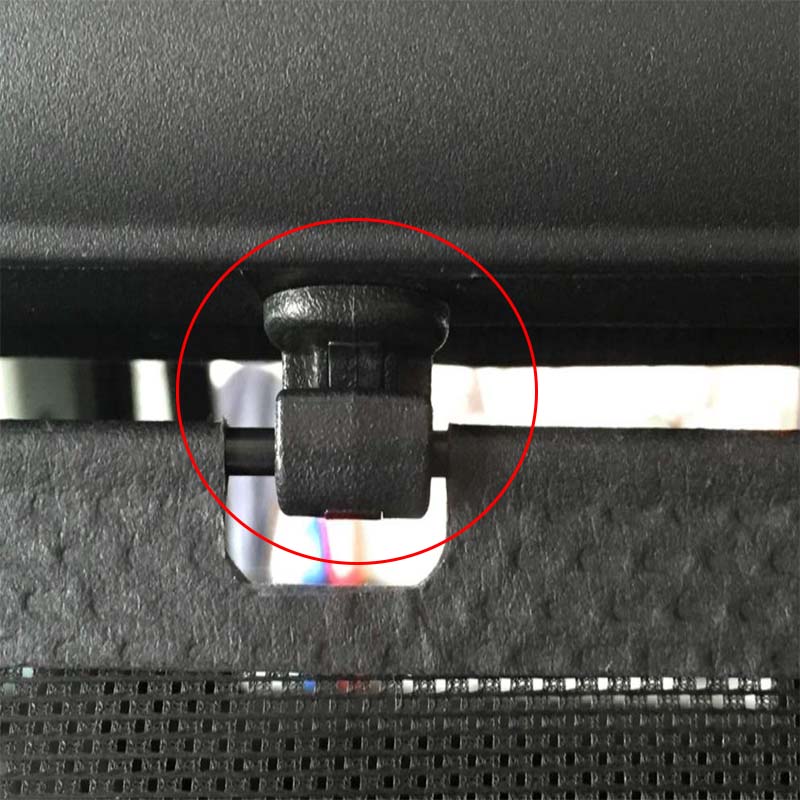 Car Sun Shade Hook Clip Kit For Honda Odyssey 2005 2006 2007 2008 2009 2010