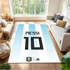 Football Messi Floor Rug Office Rug Design for Bedrooms Outdoor Living Rooms Game Room Anti-slip Rug Office home decor