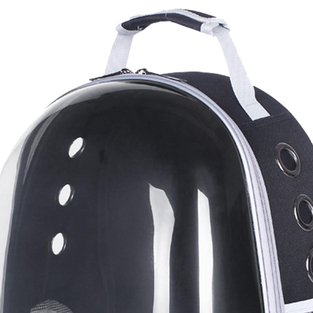 Рюкзак-переноска для кошек с прозрачным окном, дышащая многофункциональная сумка-переноска с боковым открытием для кошек