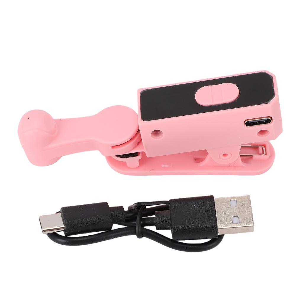 Auto Clicker Tapper 107 Speed Settings Rechargeable Phone Screen Device Speed Clicker for Live Stream Likes Pink