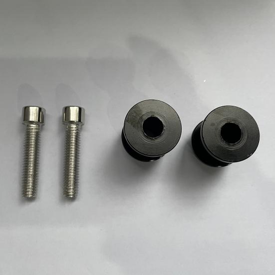 2 шт., универсальные катушки M8 из алюминиевого сплава для мотоцикла, маятниковая катушка, подставка для паддока, шпульки