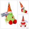 Adorable Grinch Sitting Plush Doll Green Furry Monster Holiday Decoration Toy
