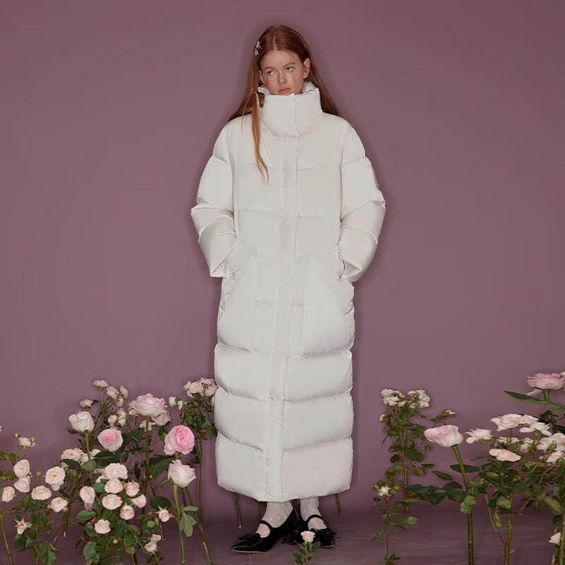 GREEN BELT Women's Long Duck Down Puffer Jacket