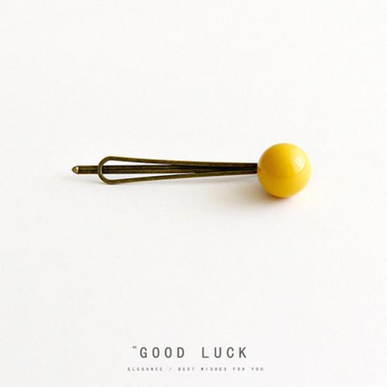 Ретро корейская заколка для волос в виде сахарной фасоли: Цветная бисерная заколка для взрослой челки