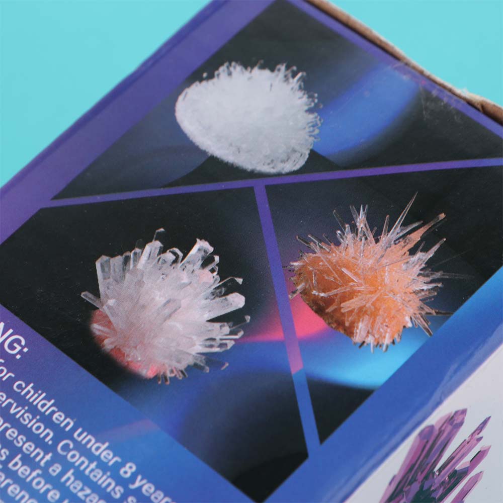 Легко выращивать Набор для выращивания кристаллов Научный набор Цветные кристаллы Набор для изготовления кристаллов Дети