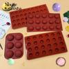 Cavity Chocolate Ice Cube Tray Mold DIY Cake Bakeware Tools Fondant Candy Mould Biscuit Cookies Baking Molds