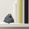 Прочный Кошачий Орнамент 3D Печатная Толстая Фигурка, Современная Сидящая Статуэтка для Декоративной Модели Настольного Декора, Коллекционный Орнамент в Форме Животного, Подарок для Влюбленных
