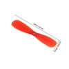 10Pairs Rc Propellers 2-Vane Plastic Replacement Blades Easy Install Rc Airplane Parts for Stable Flight Airplane Control
