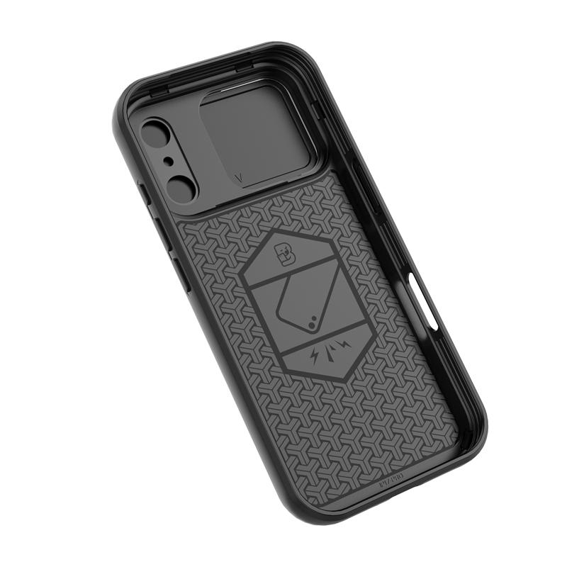 Бронированный чехол для iPhone 17 Pro Max 5G, чехол со сдвижной защитой камеры и кольцом-держателем для iPhone 17 Air Coque Capa