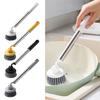 Pot Brush Hanging Hole Design Deep Cleaning Kitchen Brush Universal Rotating Head Multi-Use Pan Cleaning Brush