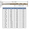 13pcs drilling tool 1.5-6.5mm electric drill screwdriver drill reaming hexagonal shank titanium torsion drill