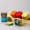 1pc Mini Portable Jars Square Round Aluminum Can Multifunction Tea Seasoning Flower Sealed Candy Packaging Box Kitchen Tools