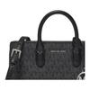 Michael Kors Scarlett Adjustable Detachable Shoulder Strap Faux Leather Mini Handbag Women handbags Black 32S6GETC0C-BLACK