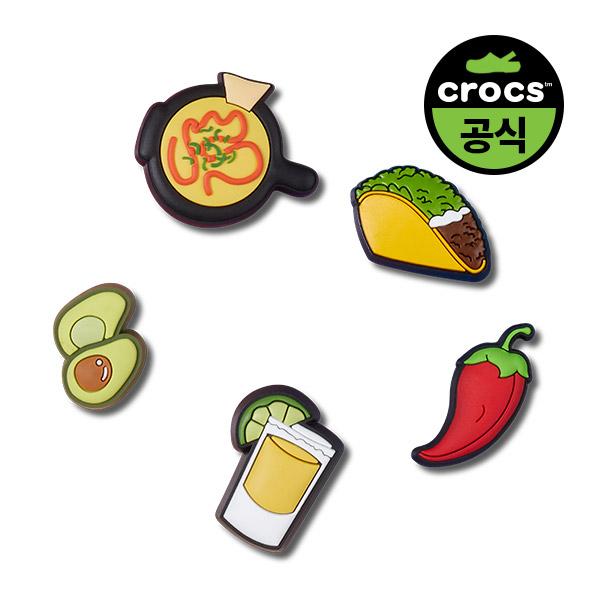 Crocs Jibbitz Мексиканская еда 5 шт. в упаковке