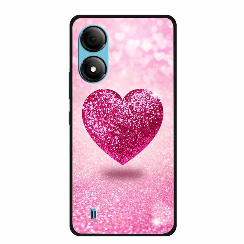 Чехол для телефона ZTE Blade A33S Задняя крышка Чехол A 33 s A33 s Coque Ударопрочный Черный Силикон Мягкий Funda Для Blade A33S Чехол A 33s