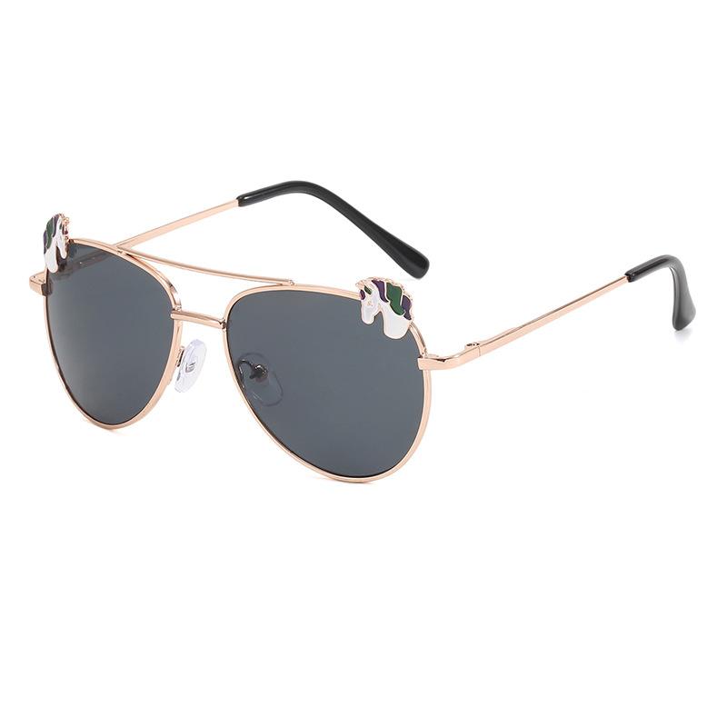 Детские солнцезащитные очки Милый пони Тренд Мальчики и девочки Солнцезащитные очки Персонализированные детские очки