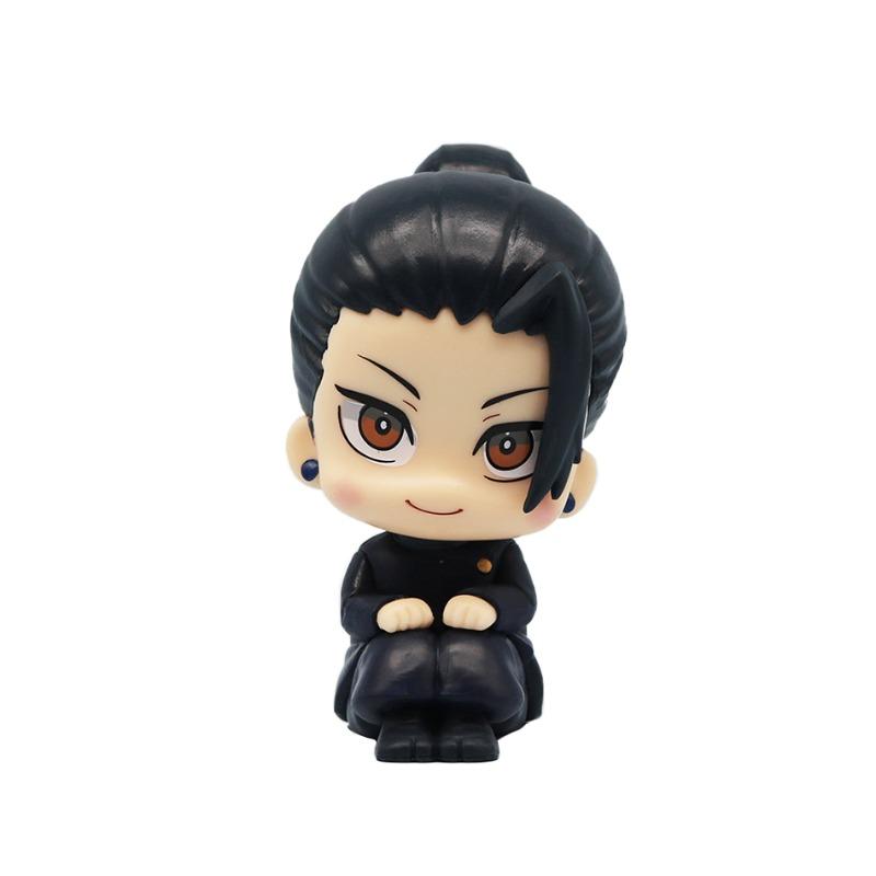 Модель Горячая Распродажа LK Набор Фигурок Jujutsu Kaisen: Школьные Годжо Гэто Фусигуро Итадори Настольный ПК-кейс размером с ладонь Декор для рабочего стола