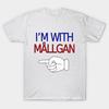 T Shirt Women Im With Mallgan Harajuku Print Kawaii Tshirt Summer Short Sleeve Female T-Shirt Top Tee