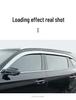 Гальванизированные дефлекторы окон для Hongqi HS5 2019-2022 - Аксессуары для наружного тюнинга