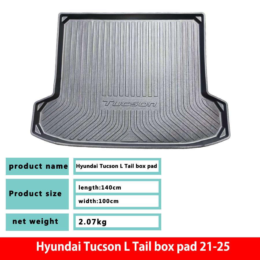 Durable Eco-friendly TPE Trunk Mat for 2021-2025 Hyundai Tucson L